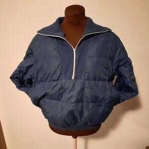 Eddie Bauer 80s Navy Down Pullover